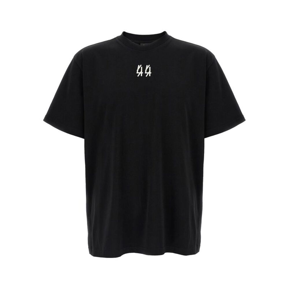 44 Label Group Black Cotton Men's T-Shirt